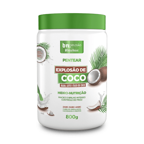 Creme de Pentear Explosão de Coco 800g | | bn.Cachos Creme de Pentear Explosão de Coco 800g | | bn.Cachos